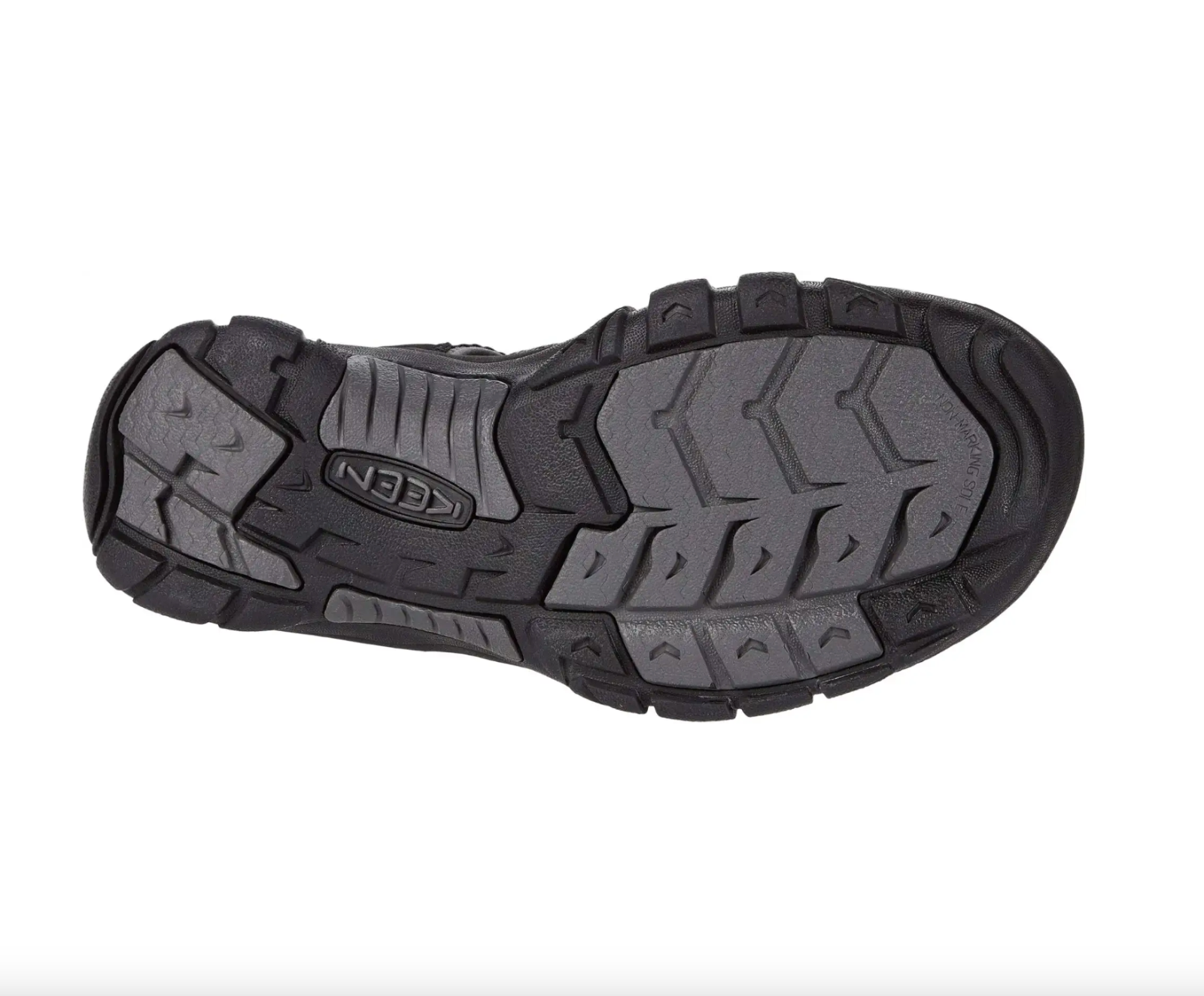 Scarpa sandalo acqua trekking Keen Newport H2 nero grigio acciaio uomo 11 5 nuova senza scatola