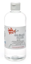 LARGE SCOLA 500ml CLEAR PVA GLUE BOTTLE MULTI-PURPOSE SCHOOL CRAFT SLIME MAKING