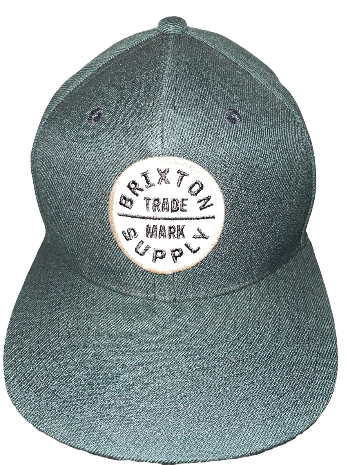 Brixton Supply Gray Trademark Patch Black Men’s S… - image 2