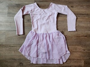 Arshiner Kids Girl’s Classic Long Sleeve Leotard Dance Ballet Purple 10/12 EUC