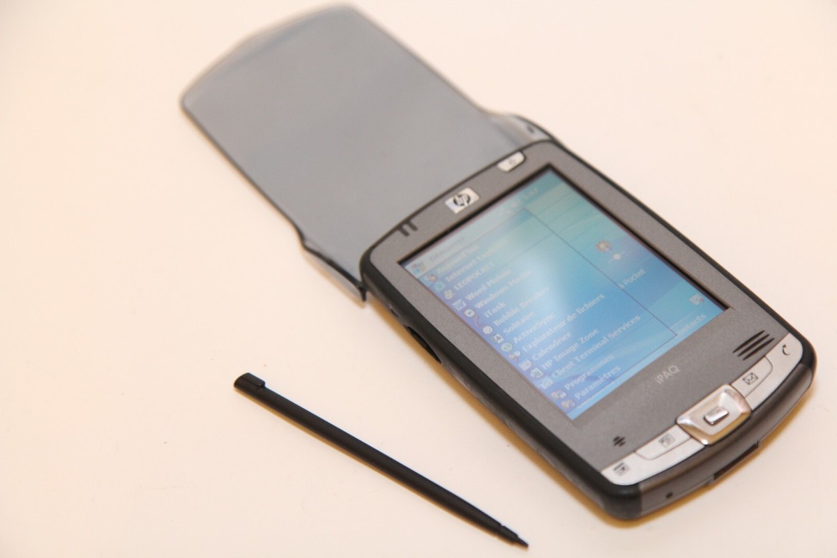 PDA☆ポケットPC☆HP iPAQ112classic☆ HP iPAQ H4155 Pocket PC, Windows Color PDA, 400Mhz,128MB SD