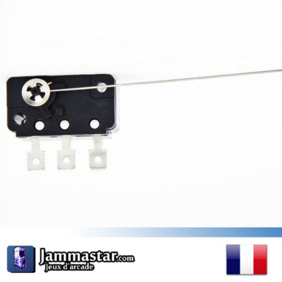 Lot De 2 Boutons D’arcade 1P 2P – 28 Mm Avec Micro-interrupteur – Pour Boîtier DIY Et Borne D’arcade