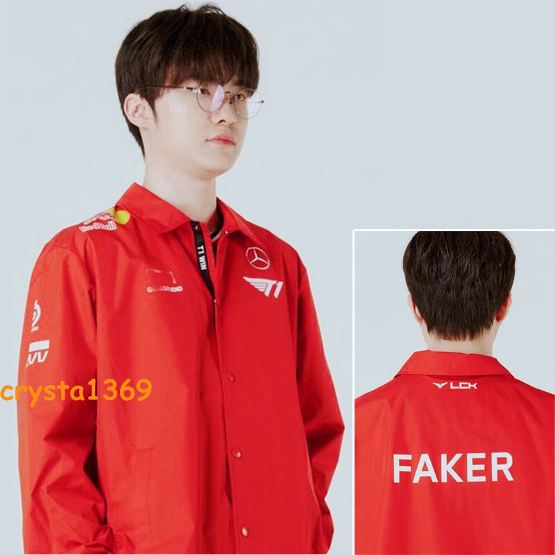 2022 T1 UNIFORM FAKER選手のジャージ 黒/赤 2022 T1 UNIFORM FAKER選手のジャージ 黒/赤 - メルカリ