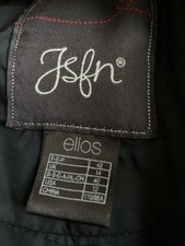Ellos Puffs Black Coat Size 14 Furry Detachable Accessory On Hood