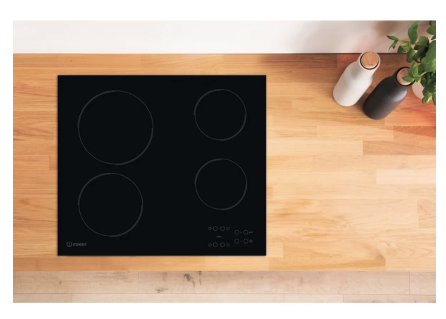 INDESIT AAR160C PIANO COTTURA AD INDUZIONE 4 MODULI DI COTTURA TIMER 60 CM