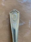 Serving Fork Silver Vintage Community Plate Silverplate  8 1/4" Monogramed  — photo 2