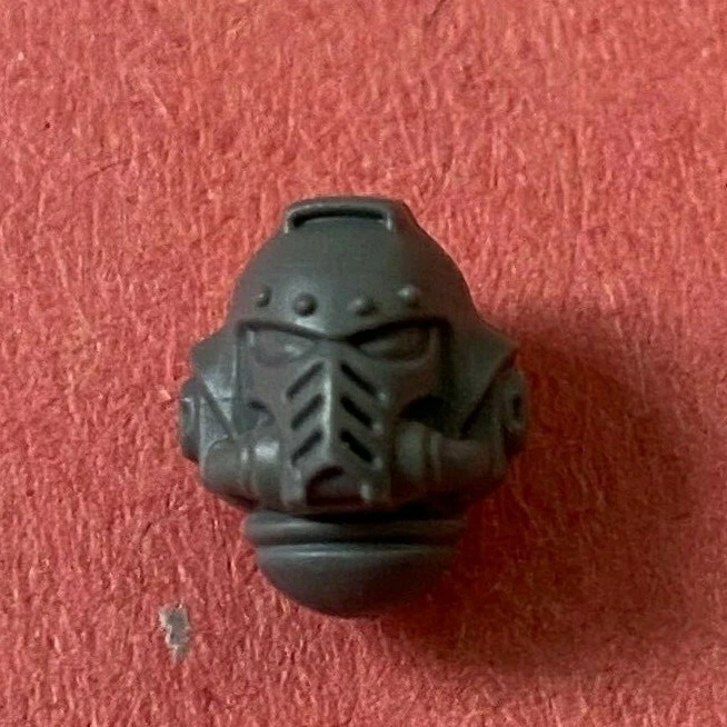 GAMES WORKSHOP Black Templar Primaris Marine Crusader HELMET (D) - Bits 40K
