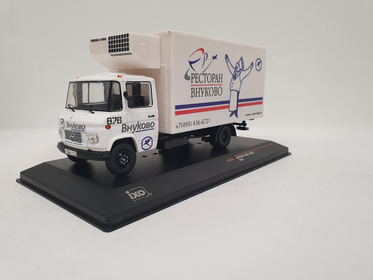 1/43 VERY RARE MERCEDES-BENZ L608D TRUCK 1980 CUSTOM MADE IXO