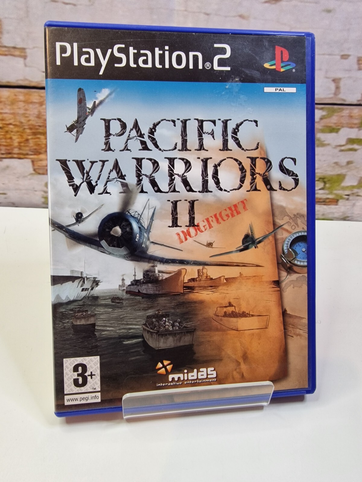 Pacific Warriors II: Dogfight Sony PlayStation 2, 2004 PAL Free Uk Postage