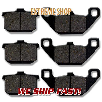 Kawasaki Front + Rear Brake Pads ZX 550 Gpz (84-87) ZX 600 Ninja