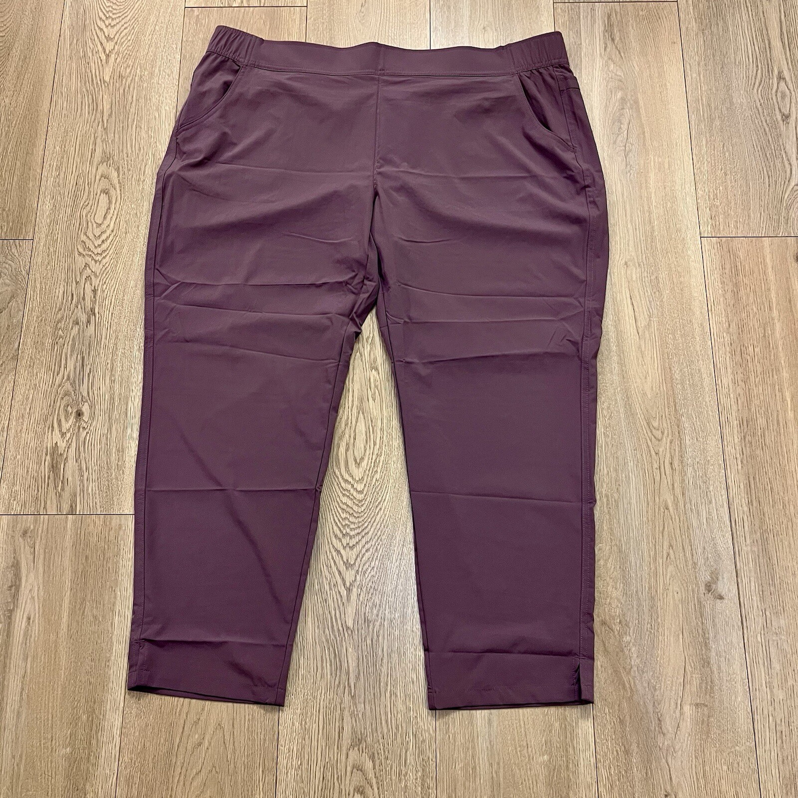 Eddie Bauer Women’s Size XXL Mauve Pink Lightweight UPF50+ Traveler Ankle Pants