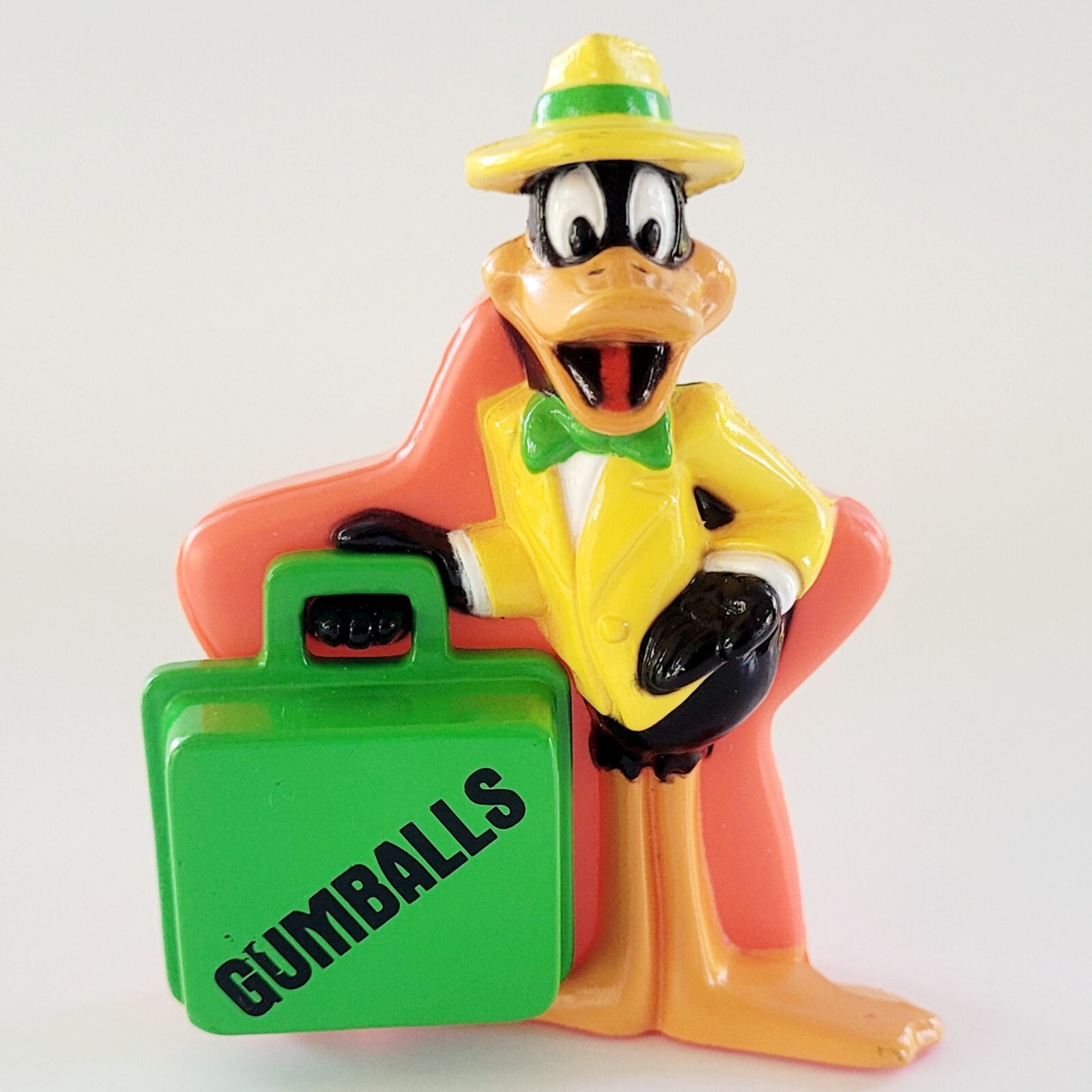 Vintage 1988 Warner Bros Looney Tunes Daffy Duck Gumball Pocket Pack Dispenser