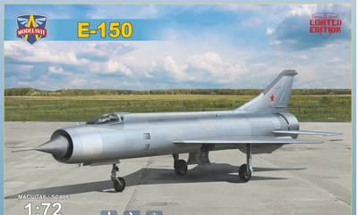 ModelSvit 72025 - Soviet interceptor Mikoyan-Gurevich E-150 fighter 1/72 scale