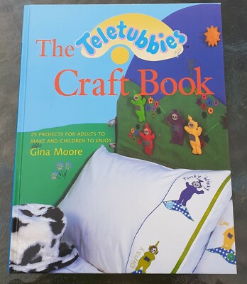 NEW BBC THE TELETUBBIES CRAFT BOOK by GINA MOORE CHILDRENS