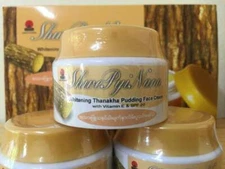 WHITENING MYANMAR THANAKA CREAM 100% REDUCE ACNE /DARK SPOTS/MALASMA SPF20