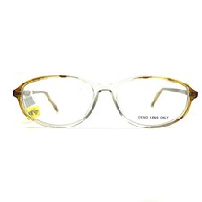 WP7016 BR Eyeglasses Frames Brown Clear oval Full Rim opticals 51-16-135 a6