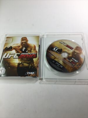UFC Undisputed 2010 (Sony PlayStation 3, 2010) PS3 Complete CIB W