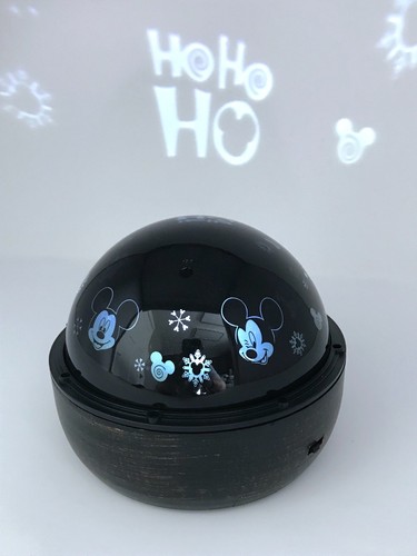 Disney Magic Mickey Mouse LED Projection Rotating Tabletop light Christmas - Picture 2 of 12