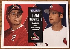 Rick Ankiel Adam Kennedy 2000 Fleer Rookie Card #256 Cardinals MLB RC Free Ship