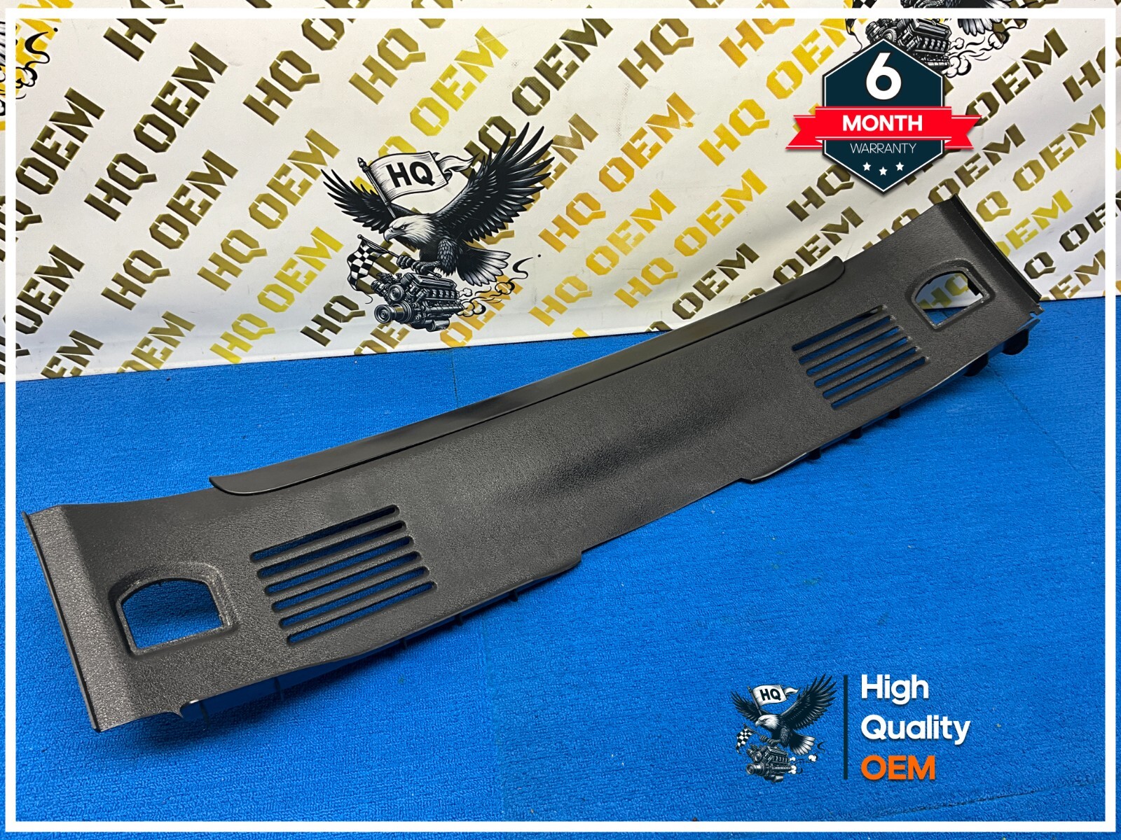 2007 - 2010 BENTLEY CONTINENTAL GTC GATE TRUNK LOCK COVER SILL SCUFF PANEL OEM