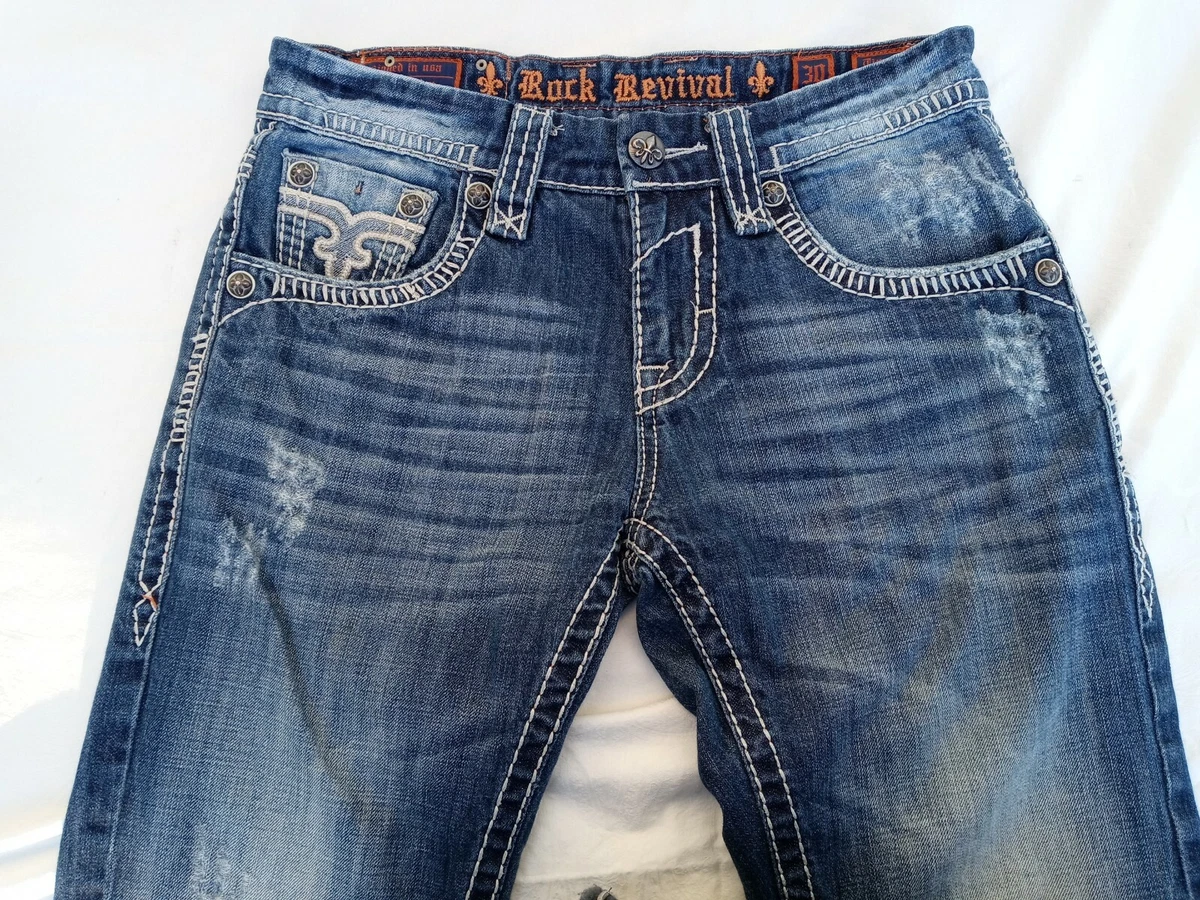 Rock revival shop bootcut jeans mens