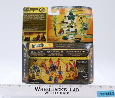 Hyperfuries Shock Berserker Xevoz 2004 Hasbro Action Figure NEW