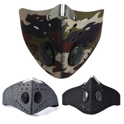 Reusable Mask Breathing Anti Pollution Allergy Activated PM2.5 Half Face Mask