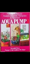 Aquapump 1-Submersible Water Circulation Pump, 25-80 GPH NEW