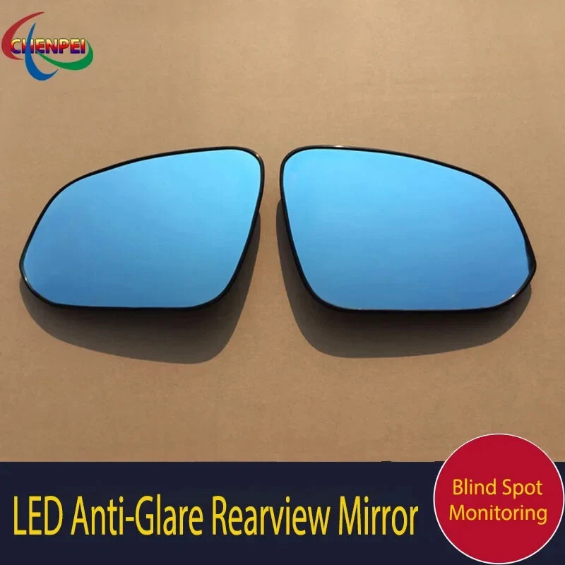 Espejo retrovisor de vidrio con calefacción lateral para Toyota Highlander Wildlander 2010- Foto 2 de 4