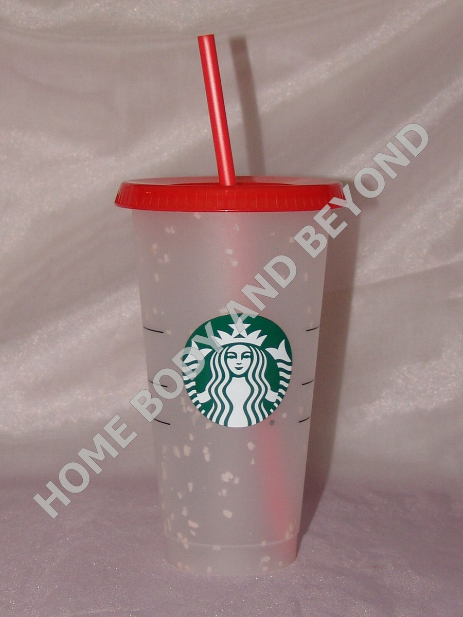 STARBUCKS 24 Oz Color Changing Confetti Cold Cup Tumbler You Choose Color |  eBay