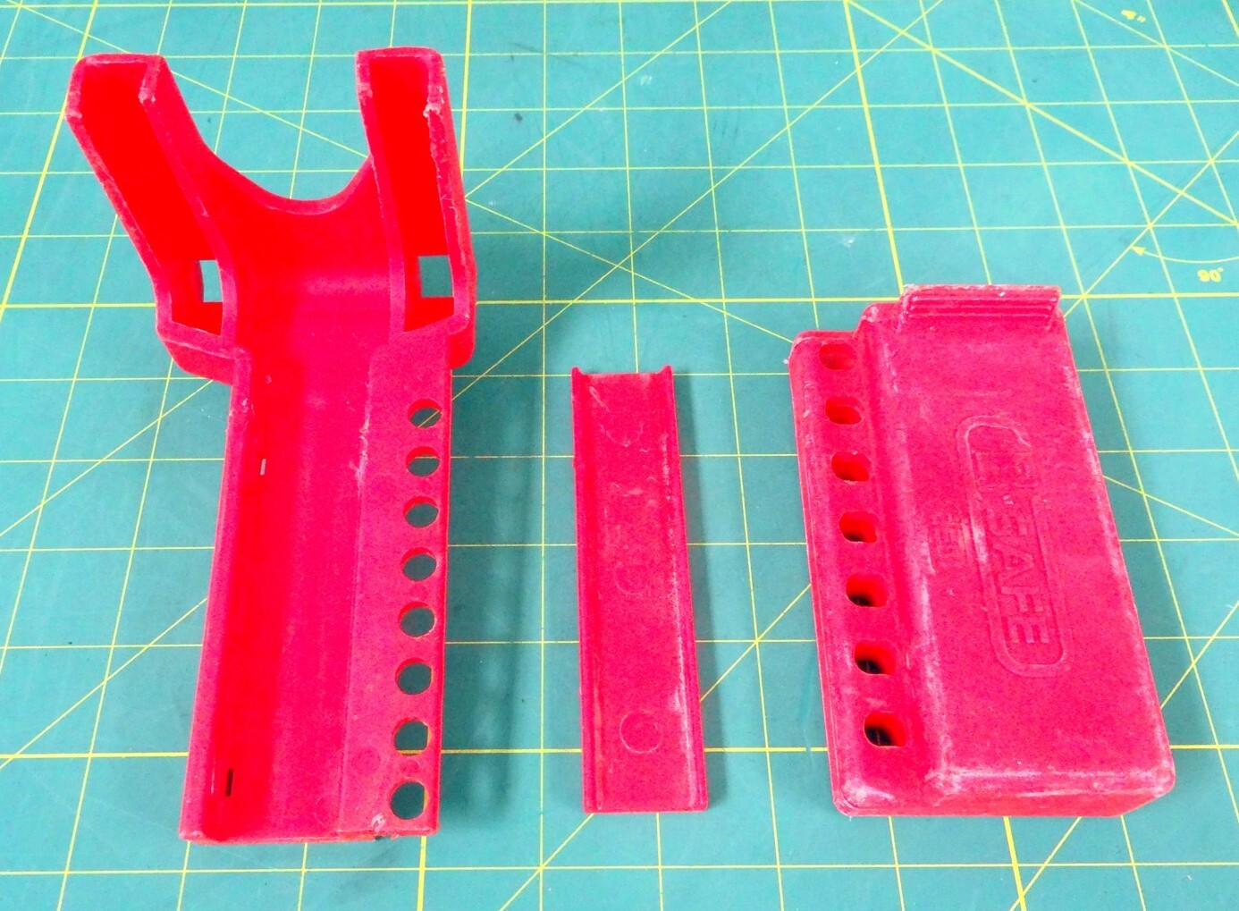 North BS01 3/8" 1 1/4" Red BSafe Ball Valve Lockout eBay