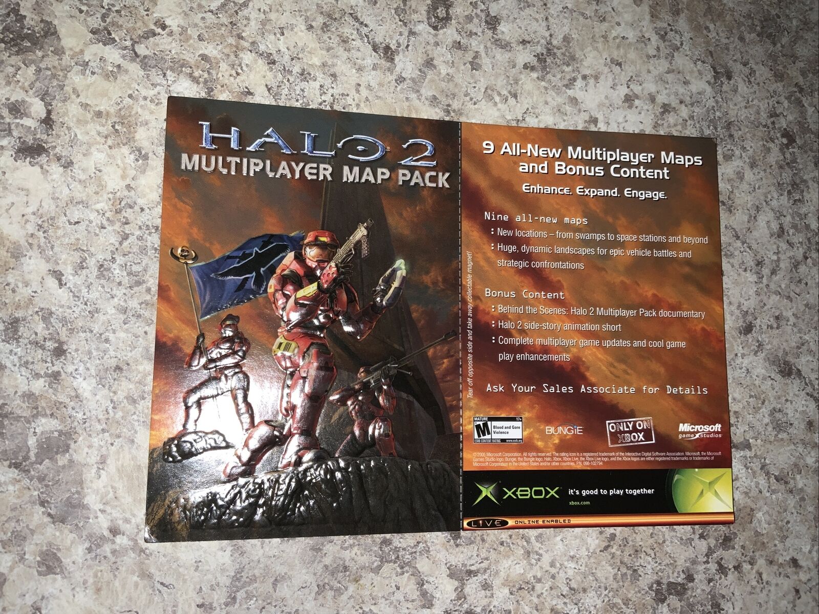 Video game:Microsoft Xbox Halo 2: Multiplayer Map Pack — Google Arts &  Culture