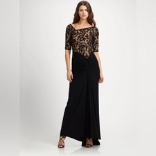 Tadashi Shoji Lace Gown Size 8