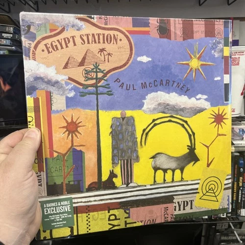 PAUL McCARTNEY Egypt Station RED Vinyl Barnes & Noble Exclusive NEW