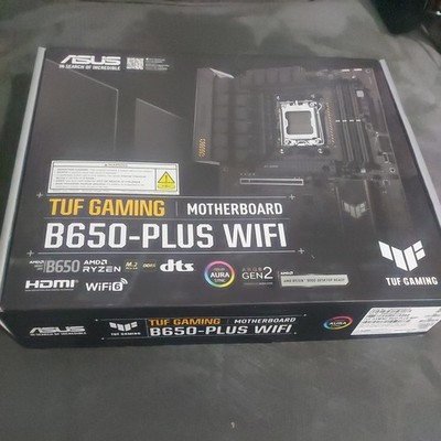 NEW SEALED ASUS TUF Gaming B650-PLUS WiFi AM5 ATX DDR5 Motherboard Ryzen 7000 