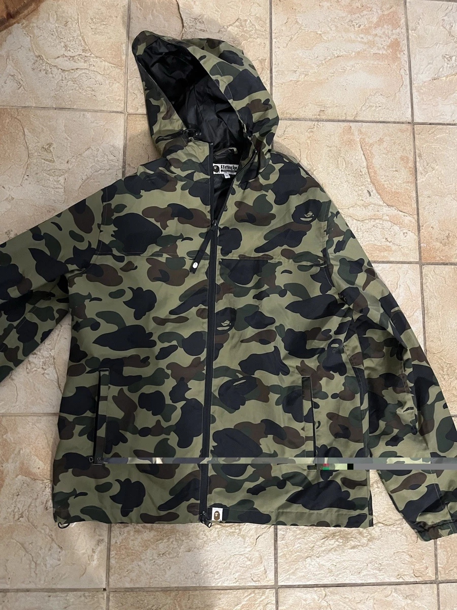 bathing ape camo jacket products for sale | eBay