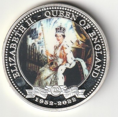 ***MEDAILLE-2022***KÖNIGIN-QUEEN ELIZABETH II.-WINDSOR-PLATINUM-JUBILEE-LONDON