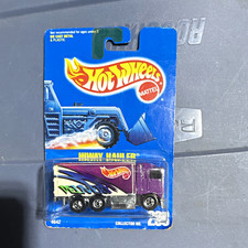 Hot Wheels Hiway Hauler #4642 Car Transporter 1:64 Blue Card Unopened 1994