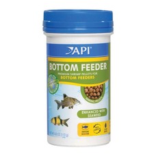 Alimentador inferior API Premium pellets de hundimiento de camarones alimento para peces 1ea/4 oz.