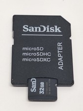 SanDisk 32gb Class 10 Micro SDHC Memory Card ...