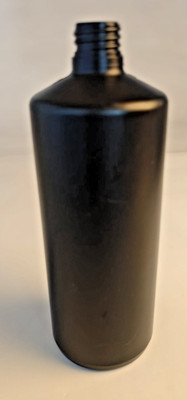 3 Stück 1000 ml HDPE Flasche Kunststoff Flüssigkeit schwarz miku F 1000-3 neu
