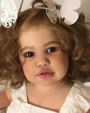 29inch Reborn Baby Unpainted Toddler Girl DIY Huge Doll Kit Unassembled Gift New
