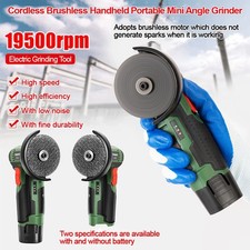 500W Mini cordless angle grinder polishing and cutting machine+2 battery charger