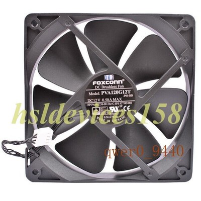 1Pcs   PVA120G12T 12cm 12025 12V 0.50A Server Chassis CPU Cooling Fan &ex