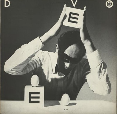 B Stiff - Grey Labels Devo UK 12'' vinyl single record (Maxi)