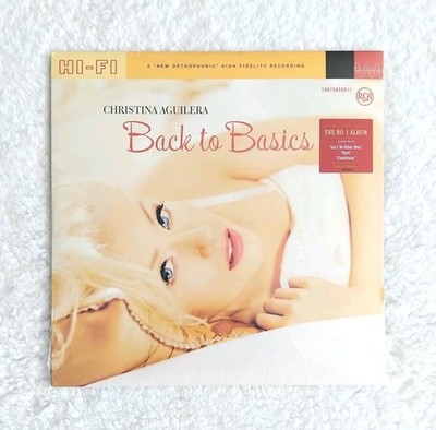 SEALED Christina Aguilera Back To Basics Urban Outfitters RED DOUBLE VINYL Rsd .