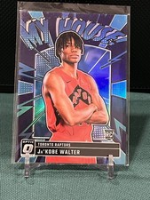 2024-25 Panini Donruss Optic - My House Ja'Kobe Walter #10 Purple Prizm (RC)