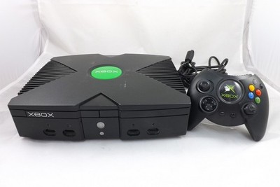 Microsoft Xbox Konsole + Original Xbox Controller - GEBRAUCHT