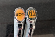 Vintage General Motors (GM) EDS Ballpoint Pens Set of 2 Promotional Memorabilia