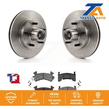 Brake Rotor Semi-Metallic Pad Front Kit For Chevrolet Camaro Pontiac Firebird El